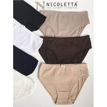 Бавовняні трусики в рубчик Nicoletta. Розмір 4-5 років