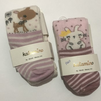 Демисезонные колготки, размер 0-6 мес. Катамино