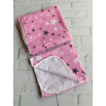Непромокаемые пеленки 50&70 Розовые